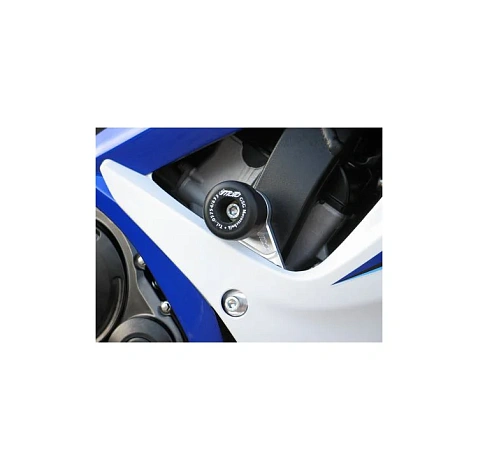 Слайдеры рамы мотоцикла с черными кронштейнами GSG 7549450-S33-SH