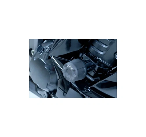 Слайдеры рамы мотоцикла с черными кронштейнами GSG 407040-K48-SH-DS