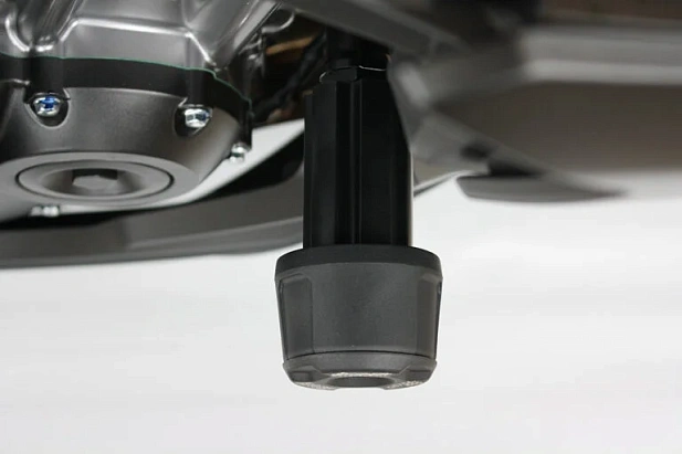 Слайдеры рамы мотоцикла с черными кронштейнами GSG 4060265-V2-DS-SH