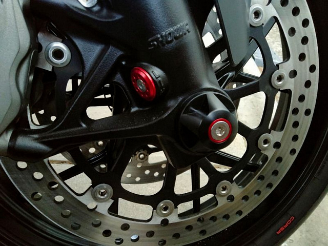 Слайдеры оси переднего колеса Aella для мотоцикла Ducati